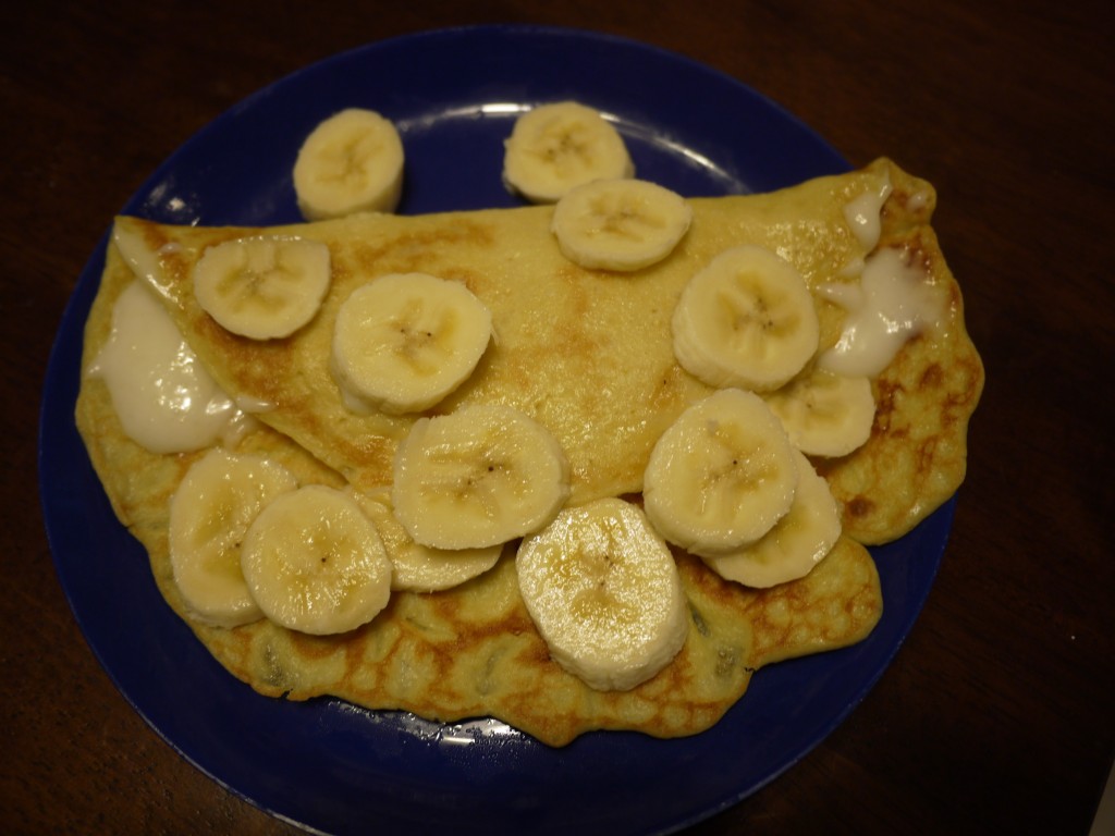 banana nutella crepes