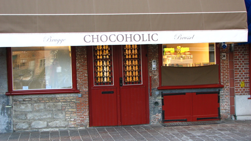 Bruges chocolate shop