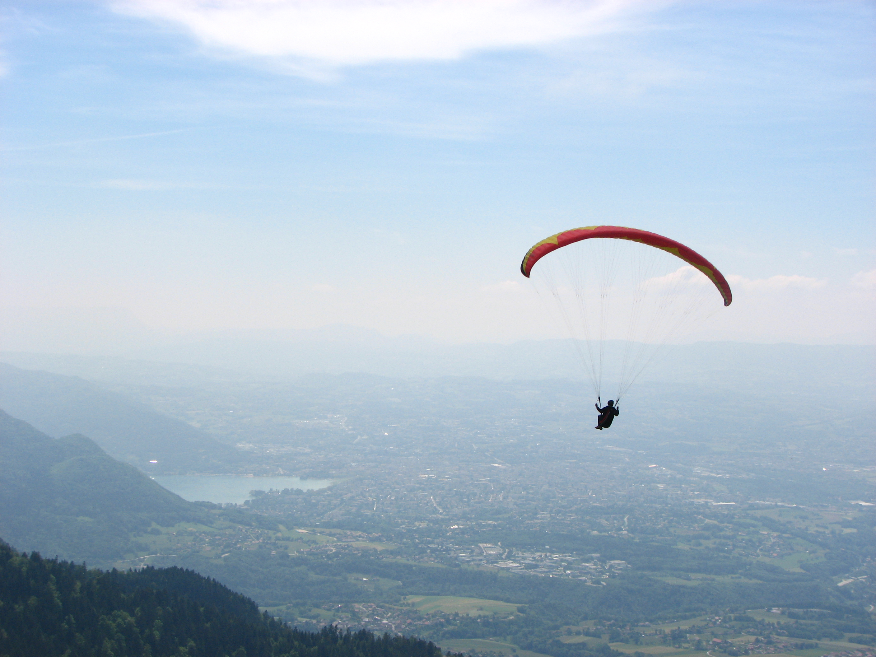 Paragliding Near Le Bourne | Summer's Adventures
