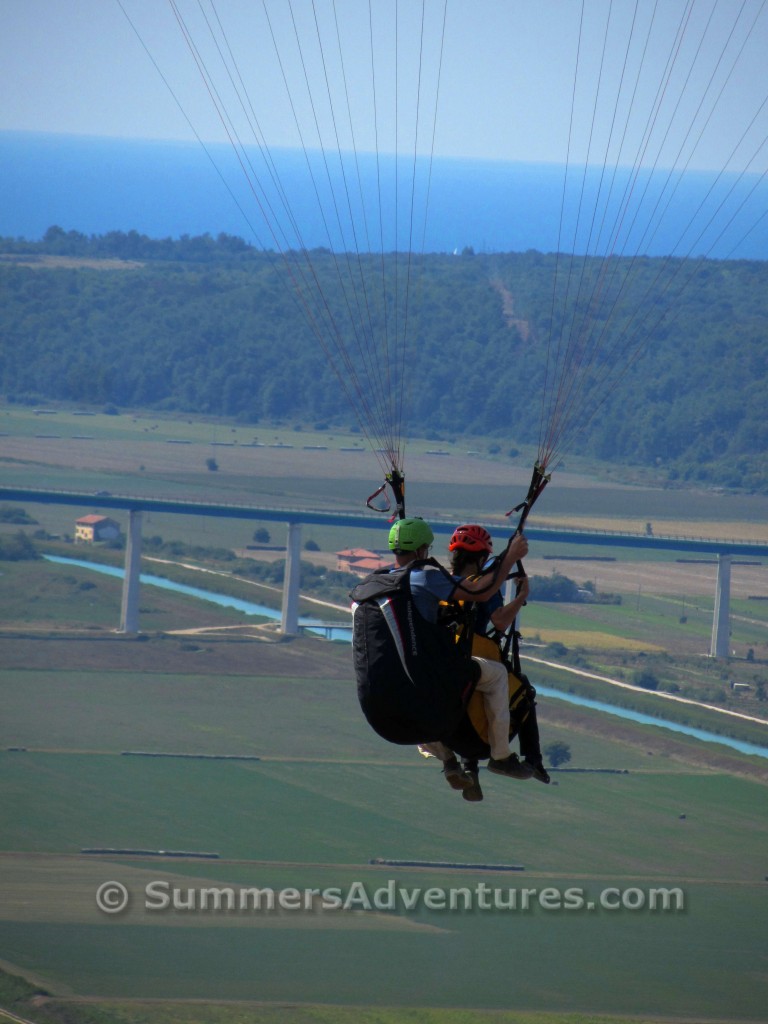 Paragliding Motovun