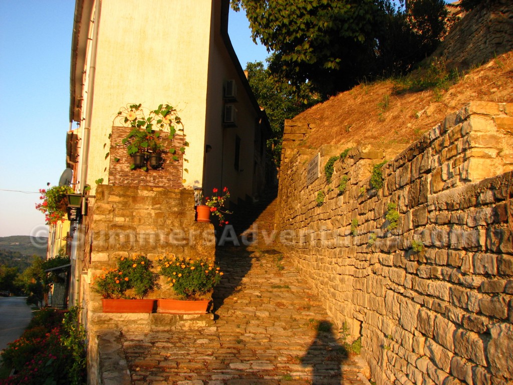 Fast way up motovun