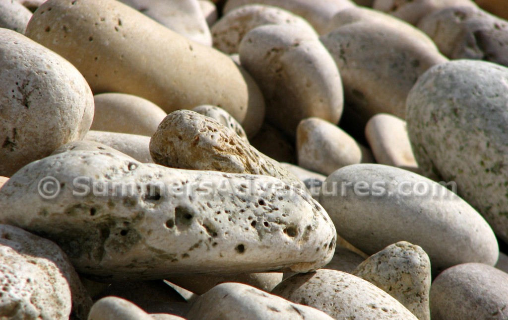 Rocks on the beach