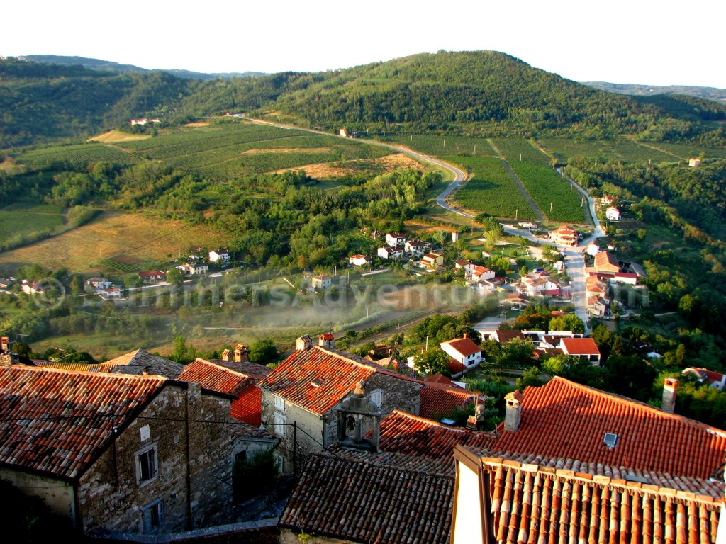 the hills of Croatia