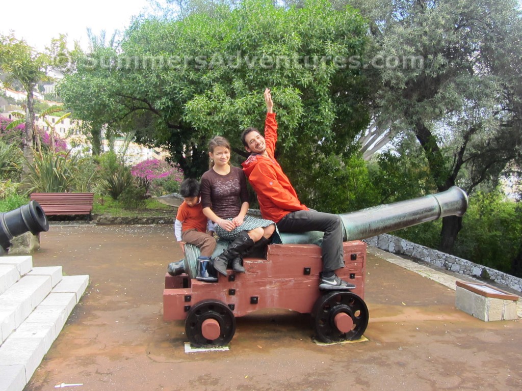 Canons in Gibraltar