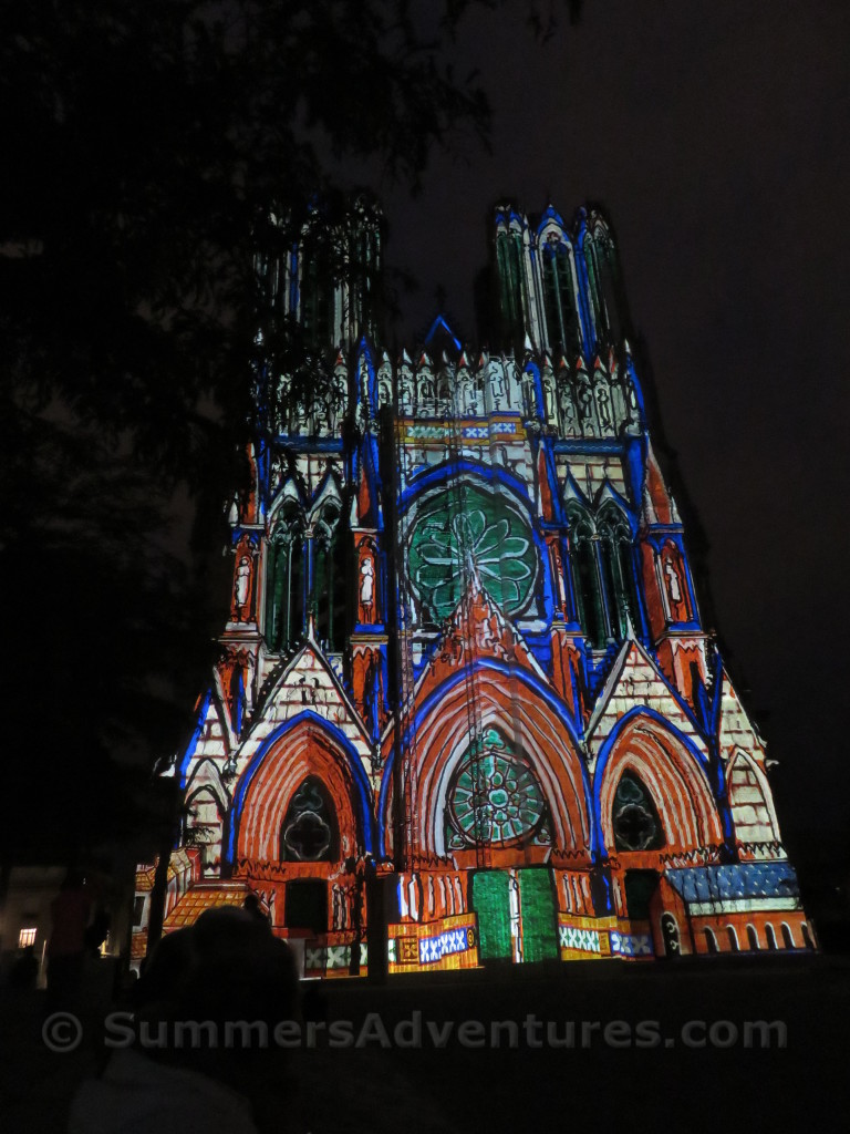 Church lights france