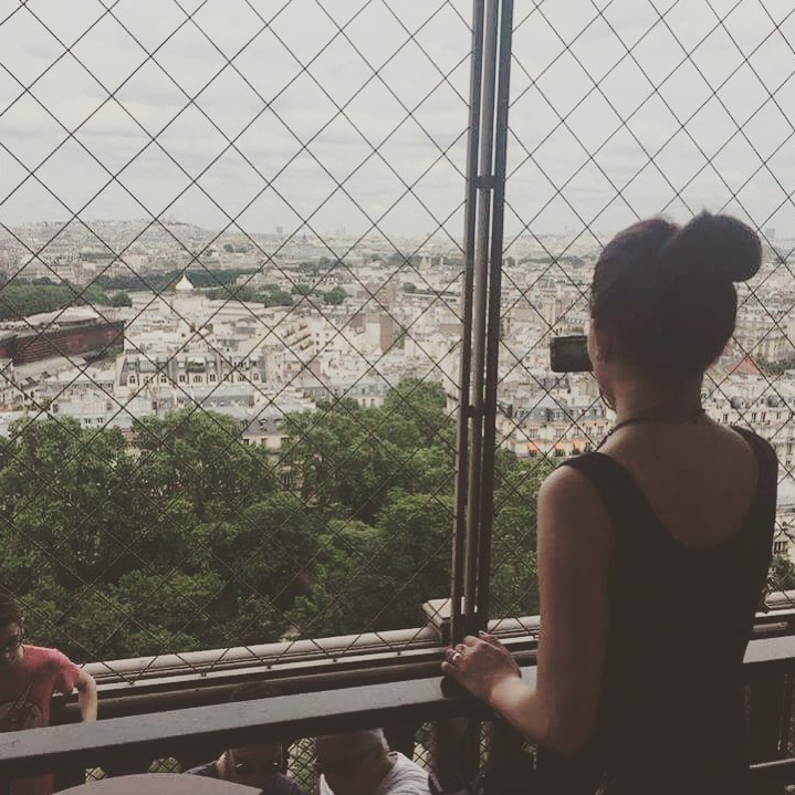 Top of Eiffel tower