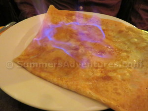 flambe crepe